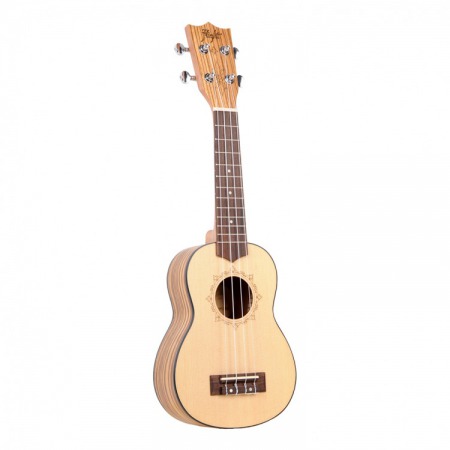 FLIGHT - UKULELE SOPRANO DUS320 SP/ZEB + POKROWIEC